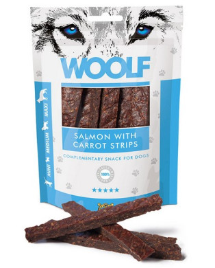 Woolf Salmon With Carrot Strips 100G
