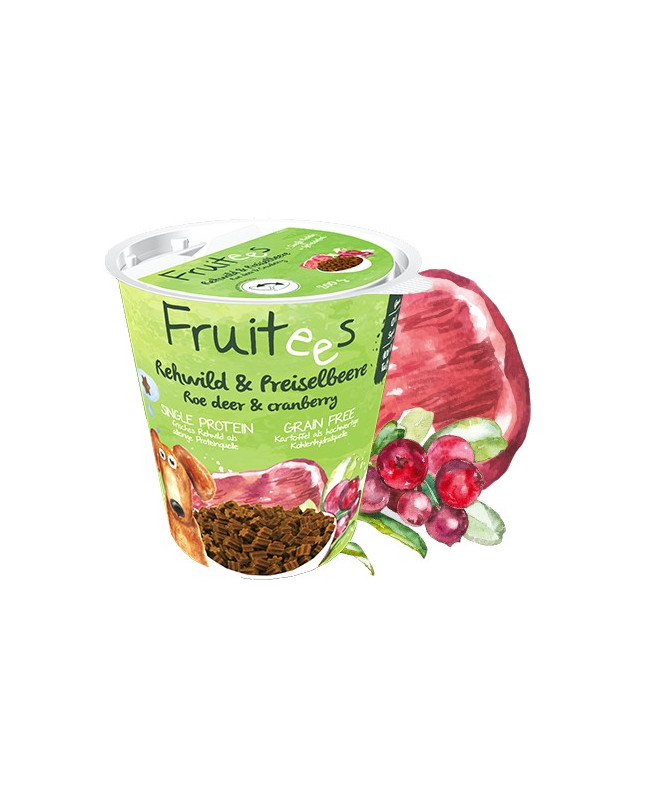 Bosch Fruitees Snack Sarna & Żurawina 200G