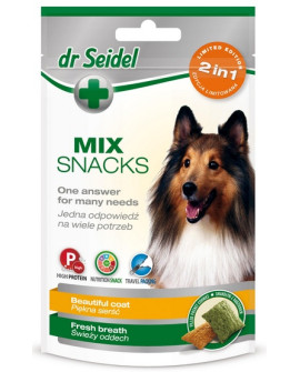 Dr Seidel Smakołyki Dla Psów 2W1 Sierść/Oddech 90G