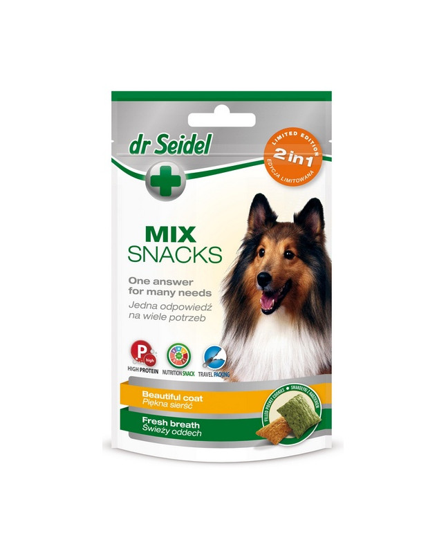 Dr Seidel Smakołyki Dla Psów 2W1 Sierść/Oddech 90G