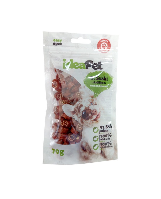 Ideapet O! Sushi Z Królikiem 70G