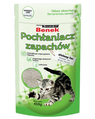 Benek Pochłaniacz Zapachów - Zielony Las 0,45Kg