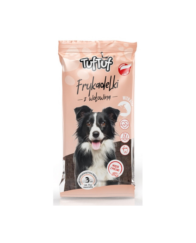 Tuf Tuf Frykadelki Wołowe Dla Psa 3Szt