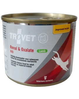 Trovet Rid Renal & Oxalate Dla Kota Jagnięcina Puszka 200G