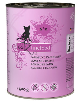 Catz Finefood Classic N.11 Jagnięcina i Królik puszka 400g
