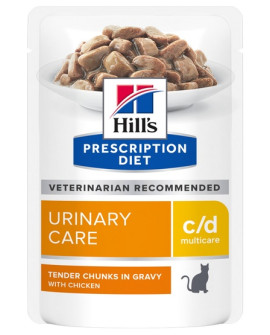 Hill's Prescription Diet C/D Feline Z Kurczakiem Saszetka 85G
