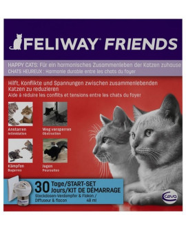 Feliway Friends - Kocie Feromony Zestaw Startowy (Dyfuzor+Wkład)