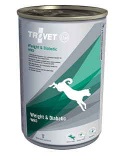 Trovet WRD Weight & Diabetic dla psa puszka 400g