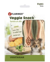 Flamingo Veggie Gryzak Szczoteczka 10Cm/8Szt