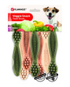 Flamingo Veggie Gryzak Szczoteczka 10Cm/8Szt