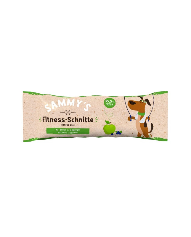 Sammy's Fitness Slice Baton Proteinowy Jabłko I Jagoda 25G