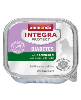 Animonda Integra Protect Diabetes Dla Kota - Z Królikiem Tacka 100G