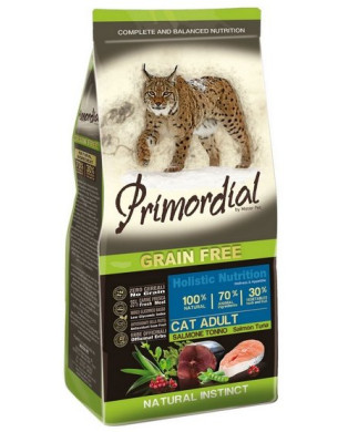 Primordial Cat Grain Free Adult Salmon & Tuna 2Kg
