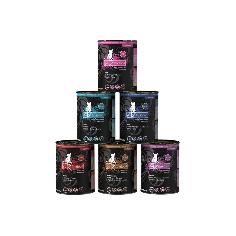 Catz Finefood Purrrr Multipack I puszki 6x400g