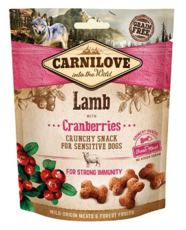 Carnilove Dog Snack Fresh Crunchy Lamb+Cranberries 200G