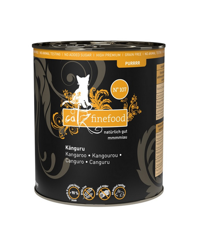 Catz Finefood Purrrr N.107 Kangur Puszka 800G