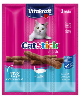 Vitakraft Cat Stick Classic Łosoś 18G [18201]