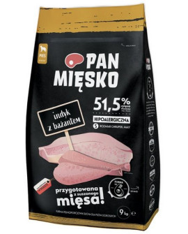 Pan Mięsko Karma Sucha Dla Psa - Indyk I Bażant Chrupki S 9Kg