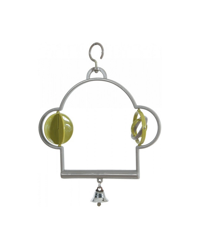 Zolux Huśtawka Plastikowa Z Zabawkami I Dzwoneczkiem [134015]