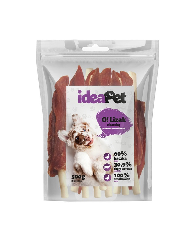 Ideapet Lizak Z Kaczką 500G