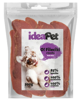 Ideapet Fileciki Z Kaczką 500G