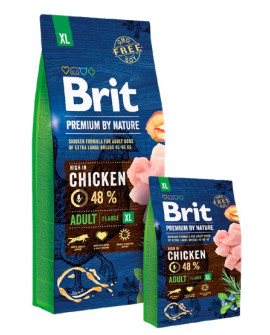 Brit Premium By Nature Adult Xl Extra Large 15Kg