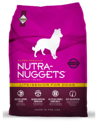 Nutra Nuggets Lite/Senior Dog 15Kg