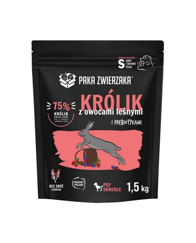 Paka Zwierzaka Seventh Heaven Królik Z Owocami Leśnymi S 1,5Kg