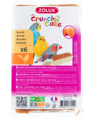 Zolux Crunchy Cake Miód 6Szt