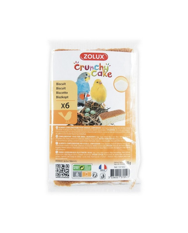 Zolux Crunchy Cake Na Wzrost 6Szt