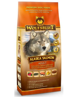 Wolfsblut Dog Alaska Salmon - Łosoś I Ryż 12,5Kg