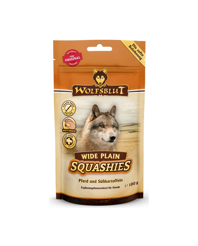 Wolfsblut Dog Squashies Wide Plain 100G