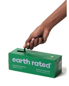 Earth Rated Woreczki Do Zbierania Odchodów 300Szt Lawendowe