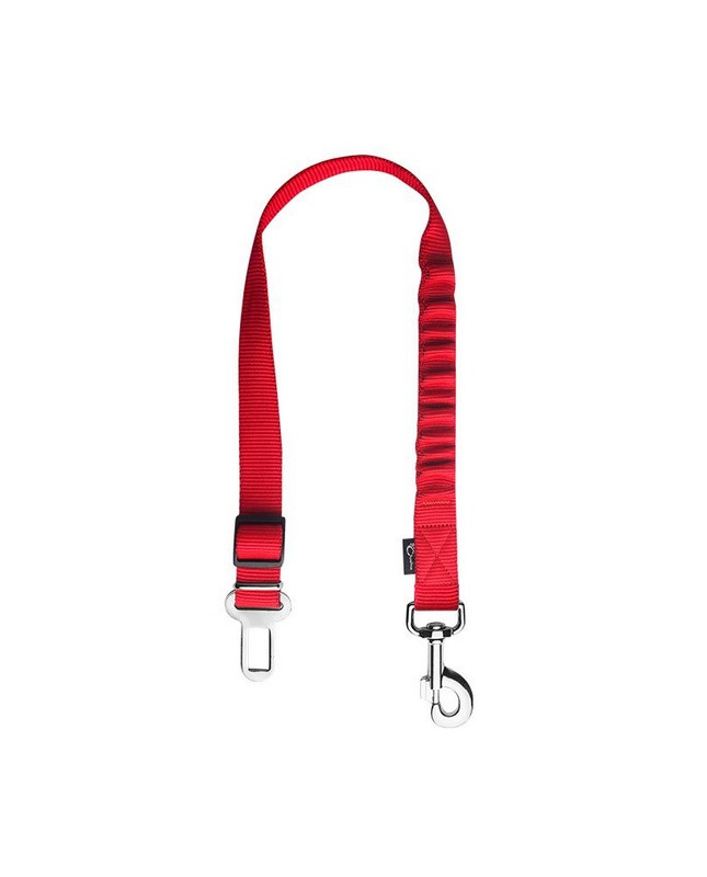 Chaba Wpinka Do Pasów Bezpieczeństwa Z Amortyzatorem 25 Czerwona