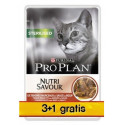 Purina Pro Plan Cat Sterilised wołowina saszetka 4x85g 3+1 gratis