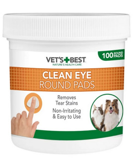 Vet's Best Czyściki Do Oczu Napalcowe 100Szt.