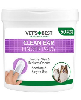 Vet's Best Czyściki Do Uszu Napalcowe 50Szt.