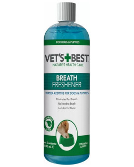 Vet's Best Breath Freshener Płyn Do Wody - Higiena Jamy Ustnej 500Ml