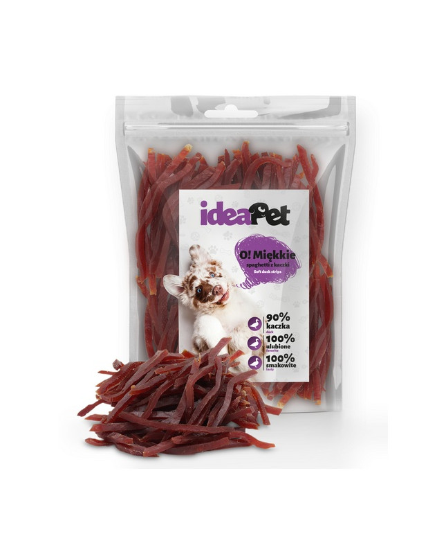 Ideapet O! Miękkie Spaghetti Z Kaczki 500G
