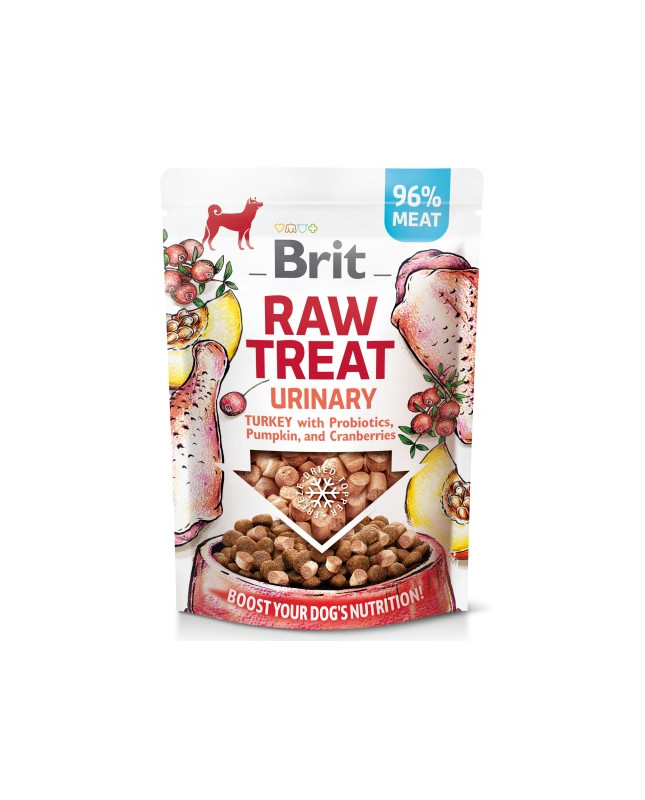 Brit Raw Treat Dog Urinary Turkey 40G