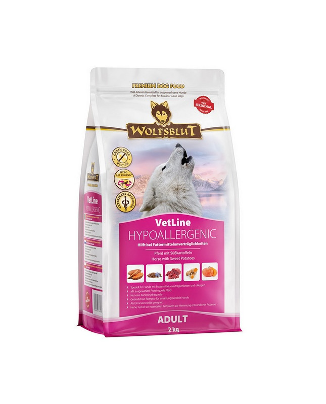 Wolfsblut Dog Vetline Hypoallergenic 2Kg