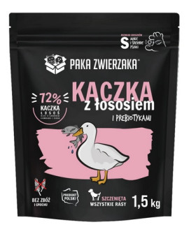 Paka Zwierzaka Seventh Heaven Puppy Kaczka Z Łososiem 1,5Kg