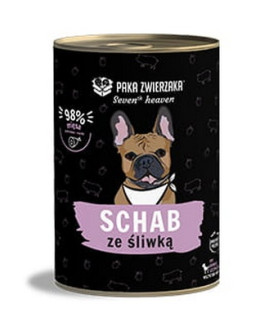 Paka Zwierzaka Seventh Heaven Pork & Plum Puszka 400G