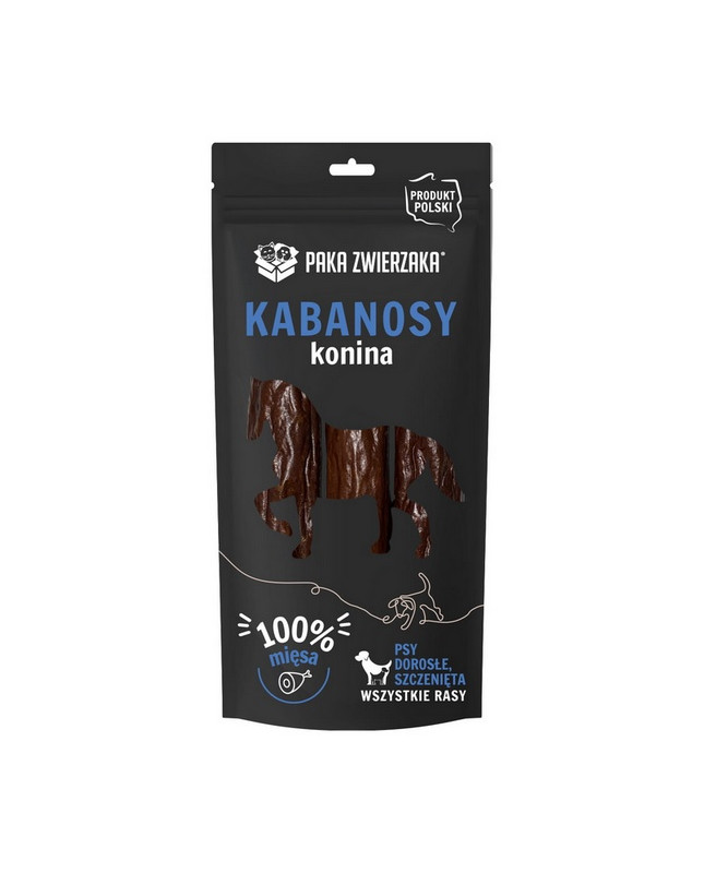 Paka Zwierzaka Kabanosy Konina 3Szt 80G