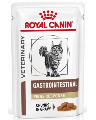 Royal Canin Veterinary Diet Feline Gastrointestinal Fibre Response W Sosie Saszetka 85G