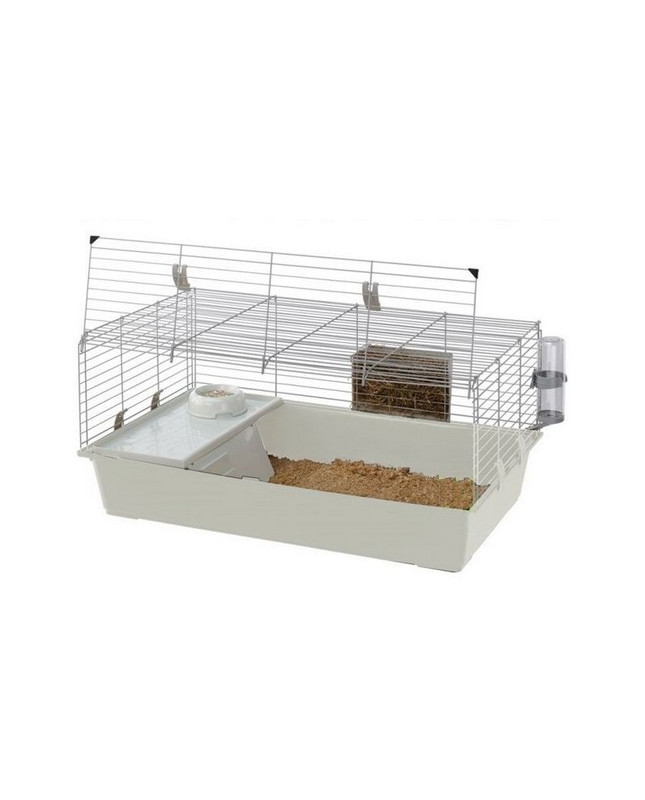 Ferplast Klatka Rabbit 100 Biała [57052370]