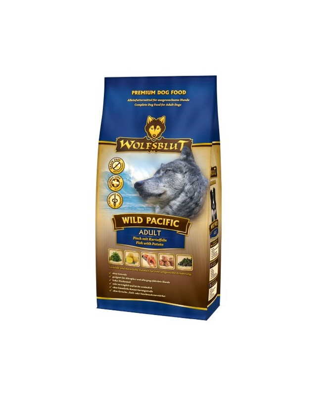 Wolfsblut Dog Wild Pacific Ryby I Ziemniaki 12,5Kg