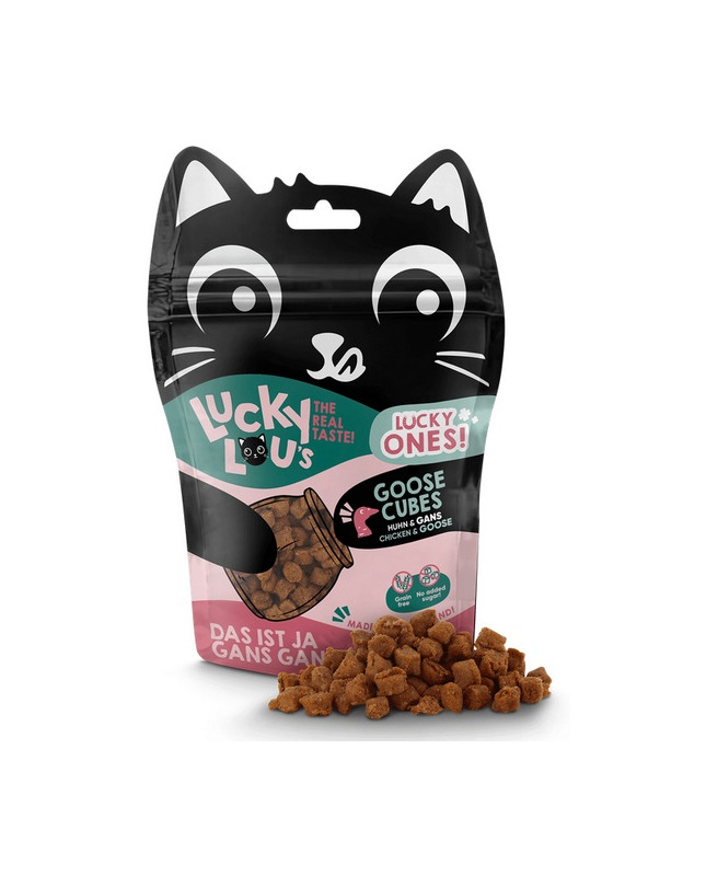 Lucky Lou Lucky Ones Cubes Kurczak & Gęś 80G
