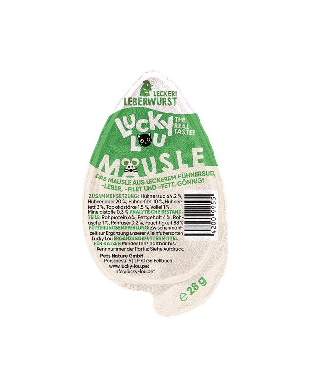 Lucky Lou Mausle Kiełbasa Z Wątróbki 28G