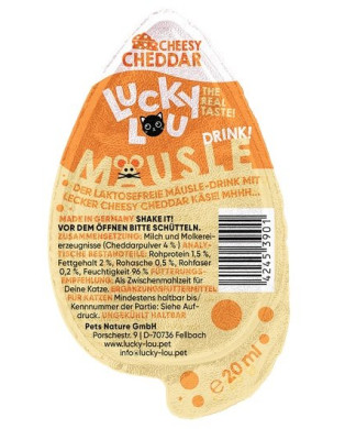 Lucky Lou Mausle Drink-Snack Cheddar 20Ml